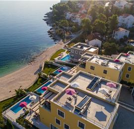Selection of Beachfront Villas with Pools and Sea Views on Ciovo island near Trogir, Sleeps 8 - 12
